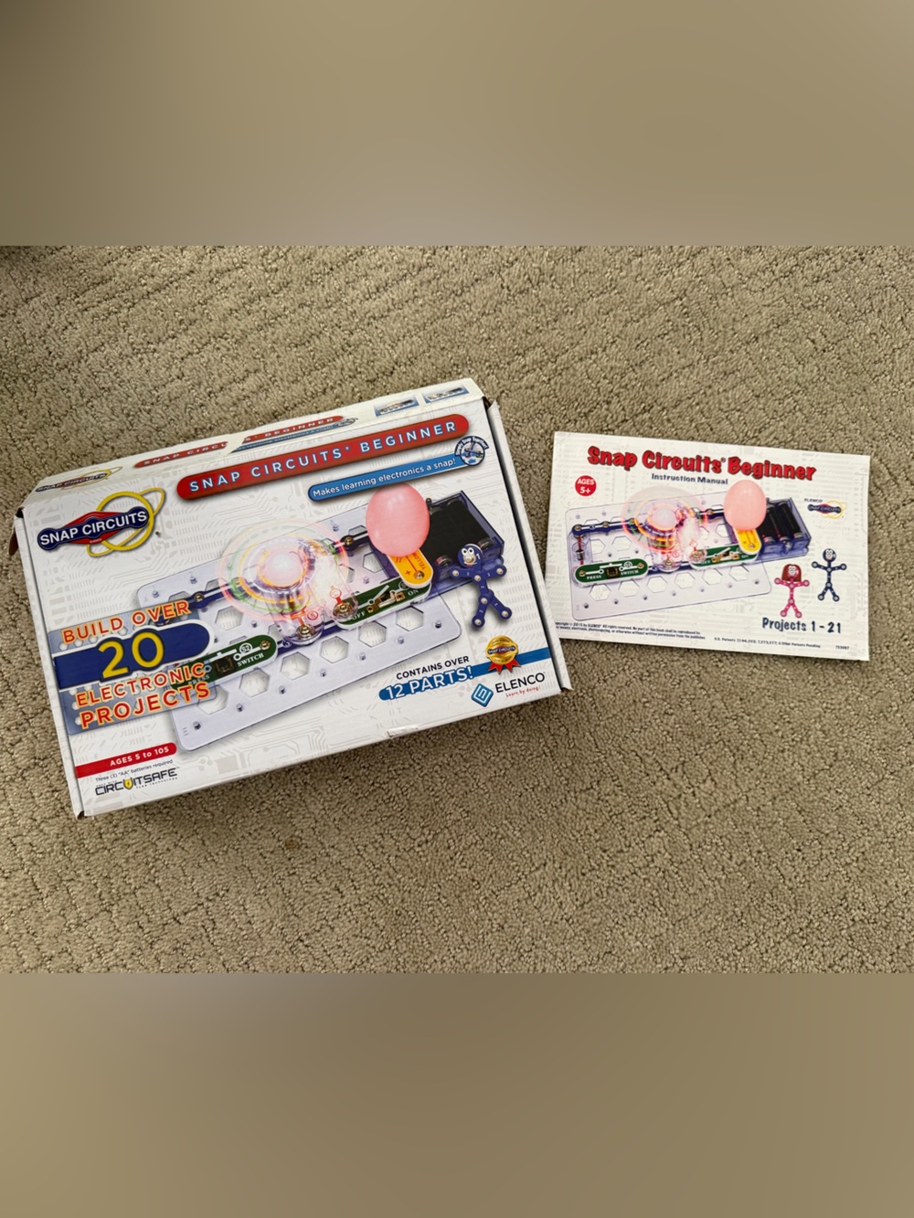 Snap Circuits Beginner Electronics Kit - Lesson 1-21